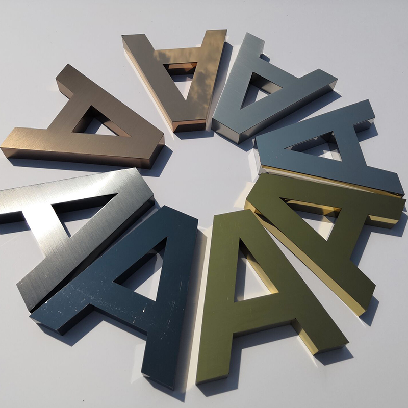 精工不锈钢字